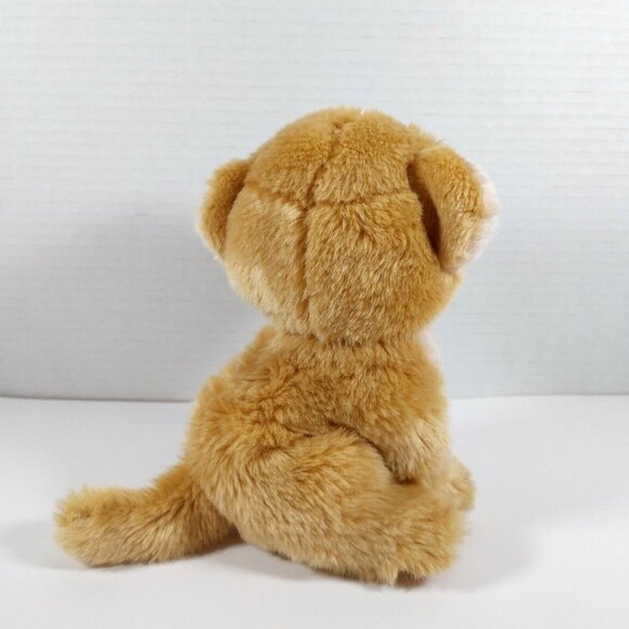 Wild Republic Lion Club Plush 8" Sitting Stuffed  Animal - Picture 3 of 4